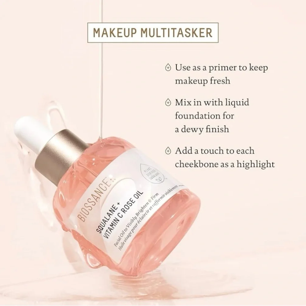Biossance - The Hydration Hits | Squalane + Omega Repair Cream & Vit. C Rose Oil